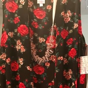 Lularoe Long Vest called a Joy